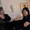 A flute lesson with Ellen Fisher-Deerberg