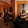 A singing lesson with Kathryna Barone at the Bryn Mawr Conservatory of Music